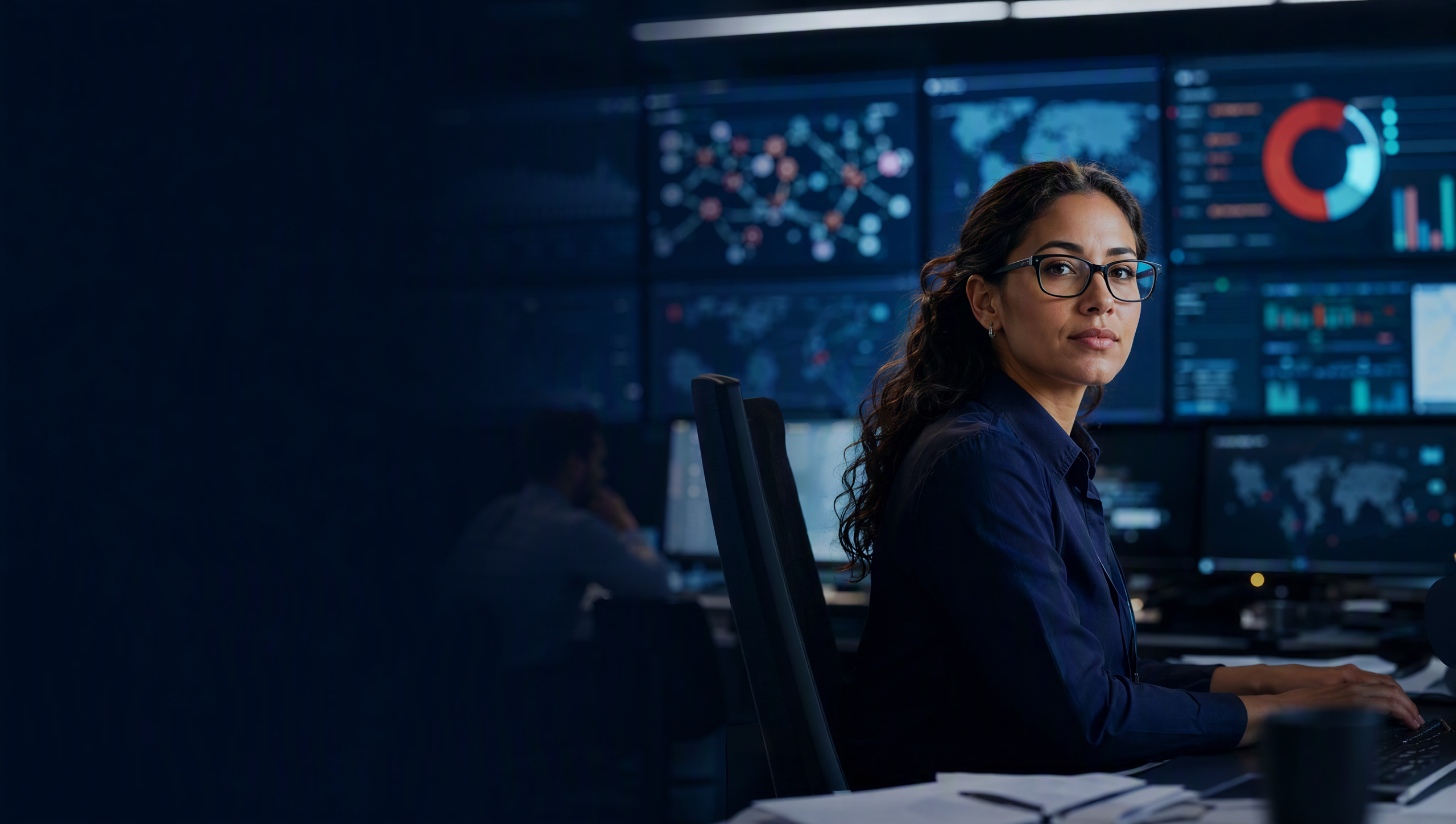 The best CompTIA certifications for cybersecurity — a certified professional in a security operations center