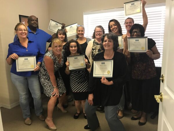 Access Computer Training instructor leading a live CompTIA certification class