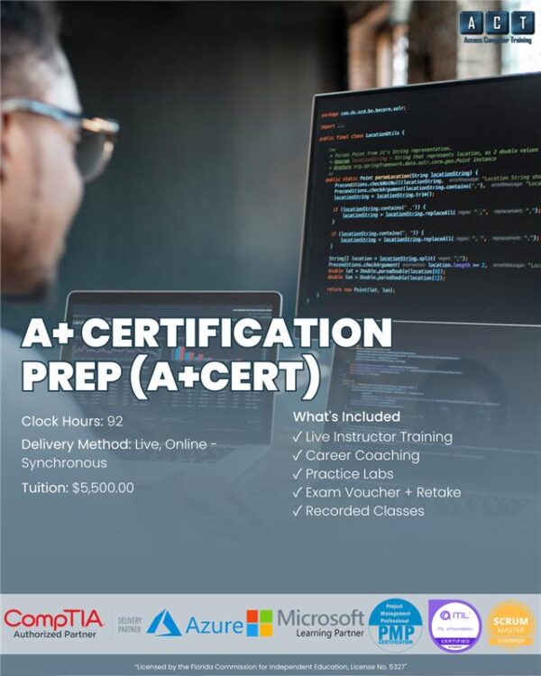 IT Certification Training in Tampa Bay | ACT