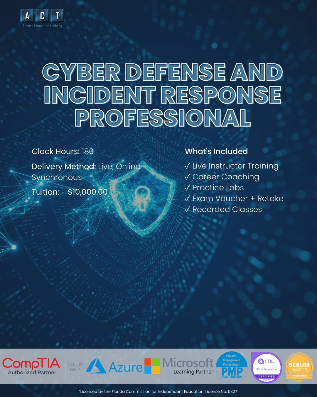 Cyber Defense and Incident Response pathway in Tampa Bay