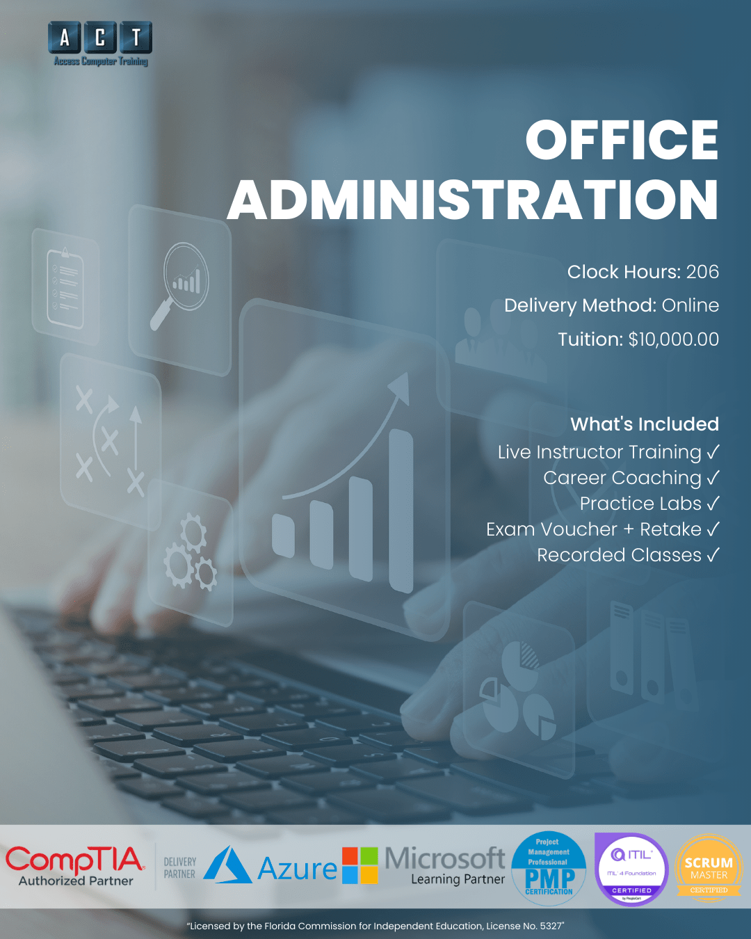 Administrative Assistant and Office Administration training in Tampa Bay