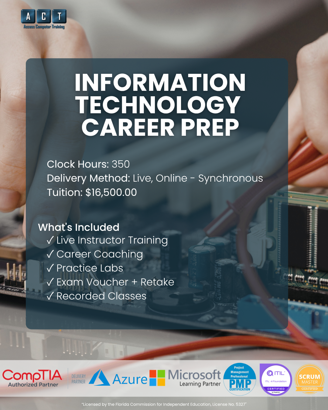 Information Technology career training in Tampa Bay